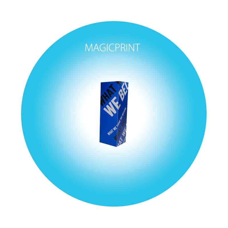 Stand publicitaire aluminium personnalisé pour salon professionnel