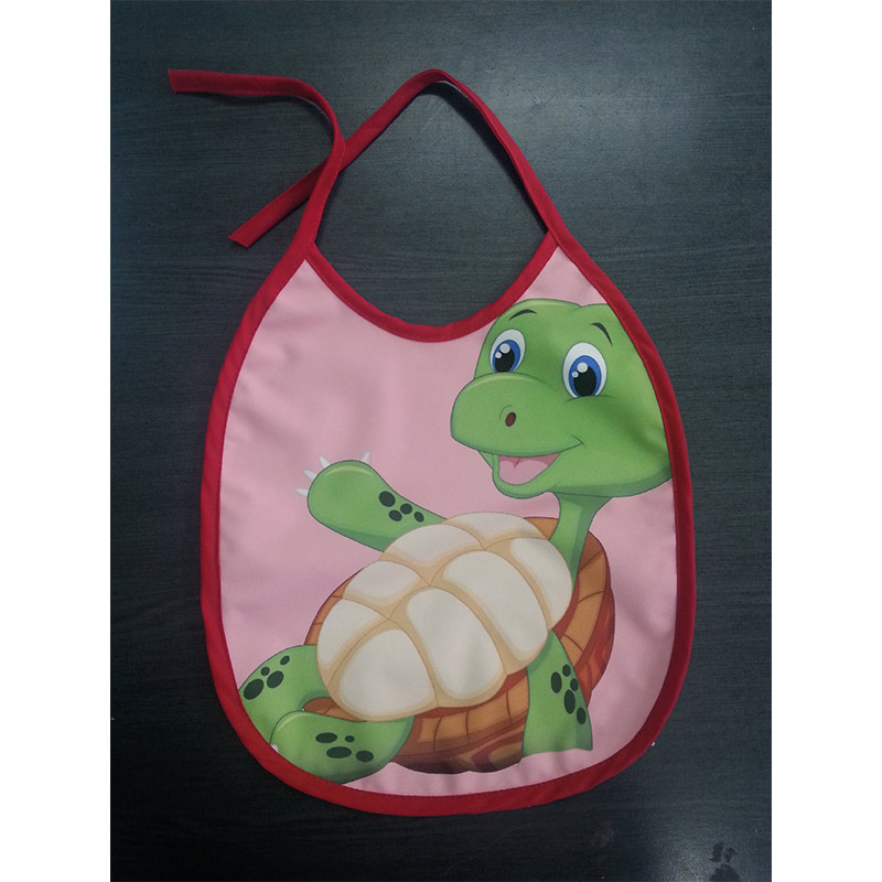 Bavoir imperméable personnalisé pour bébé avec tissu absorbant