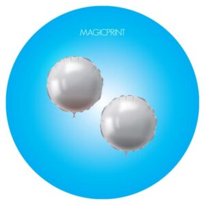 Ballon Mylar publcitaire - forme coeur rouge