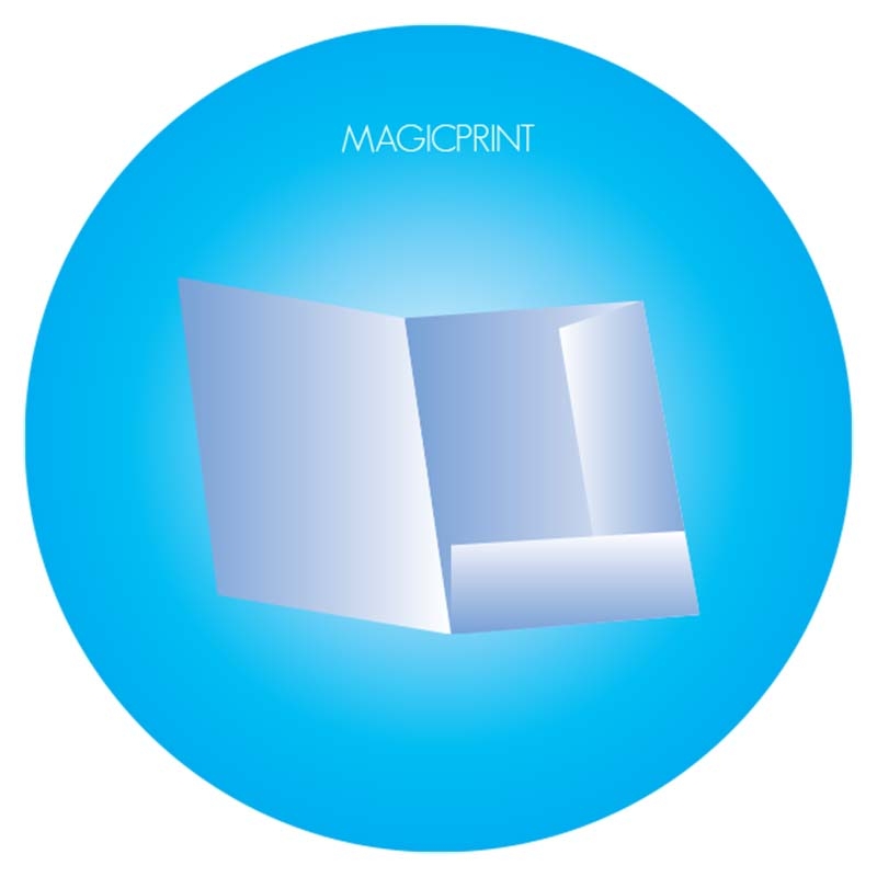 Advertising presentation folders