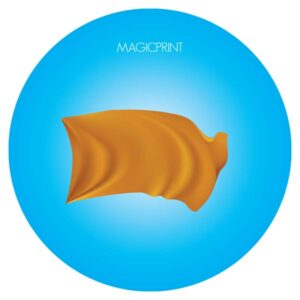 Nappe en Plastique publicitaire fond noir