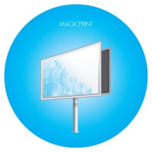 Panneau alvéolé aquilux publicitaire