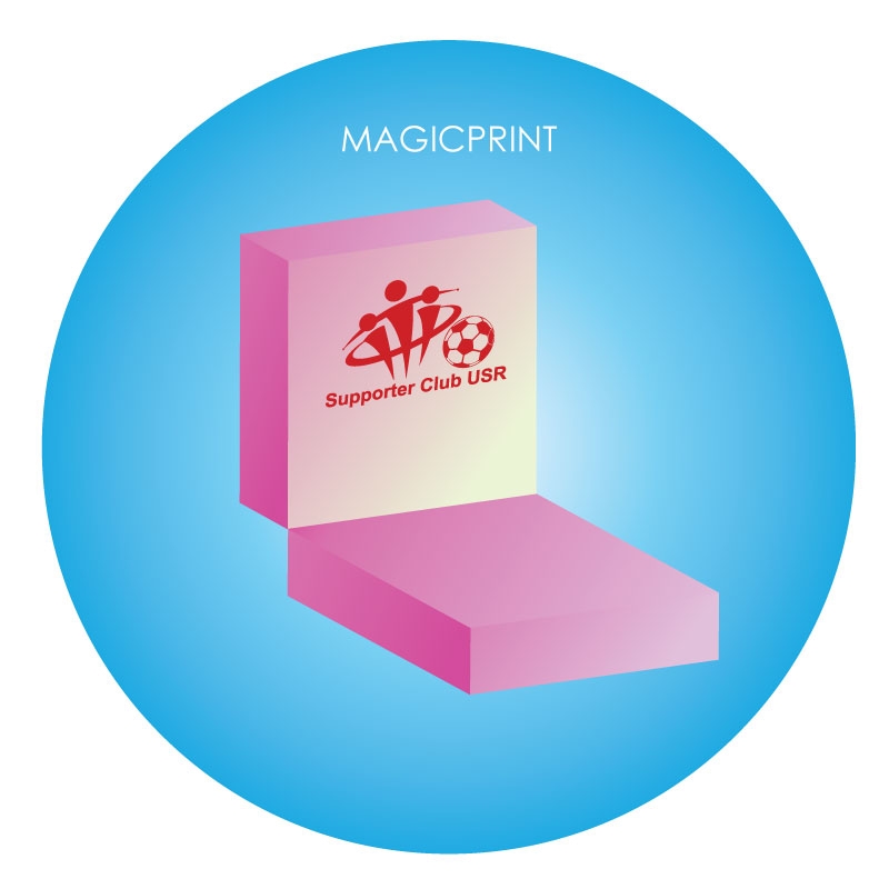 Coussins Pour stade publicitaire - fermeture avec sratch