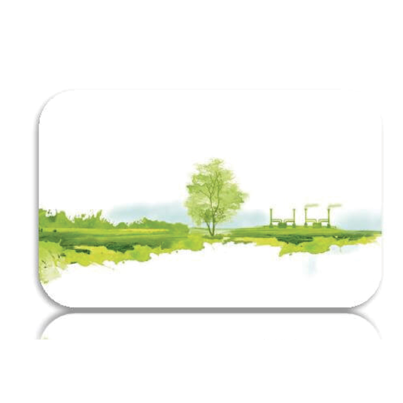 Carte en PET-G recyclable