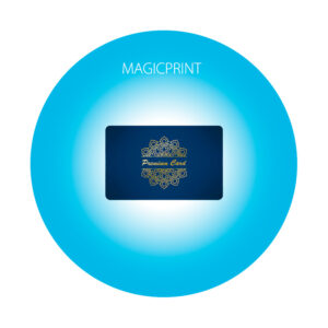 Carte avec marquage à chaud