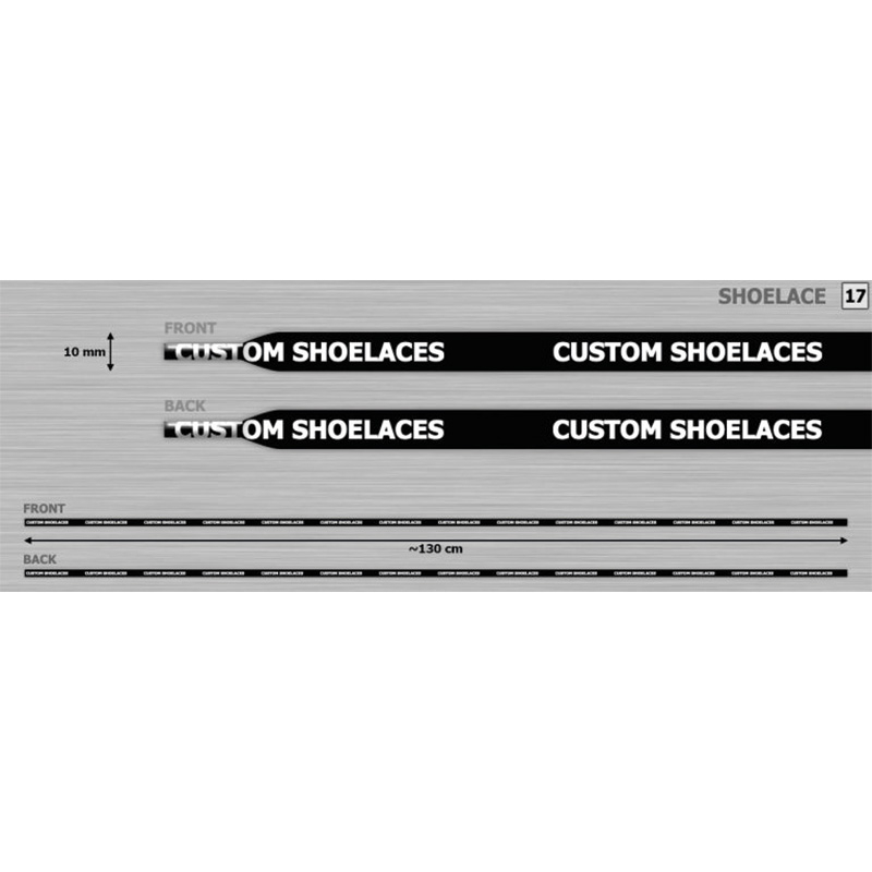 Lacet chaussure personnalisé